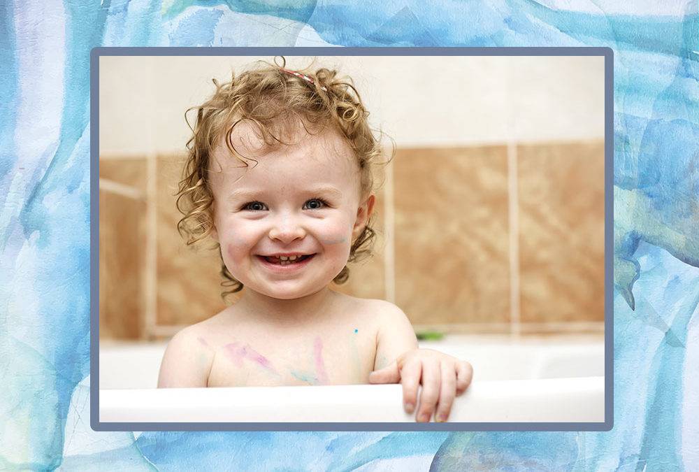 Make a colour splash with bath paints!