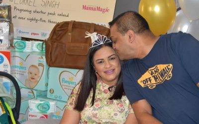 Pampers Premium Care Baby On Board winner pays it forward