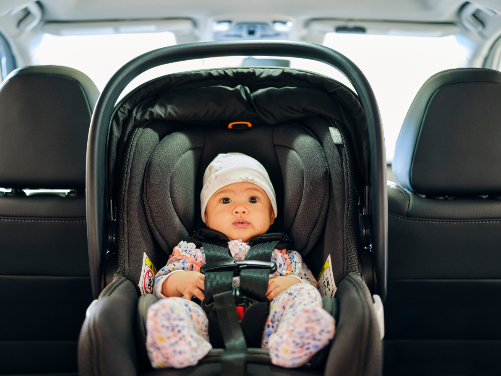 Car journey with newborn 2025